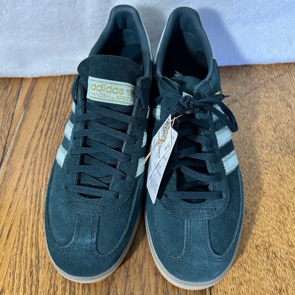 Adidas Womens Size 10 Handball Spezial Aurora Ivy/ Ash Green Athletic Shoes - Picture 3 of 8